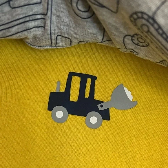 Carter's Construction Theme Bodysuit Outfits
 3mo Set of 5 New - Picture 5 of 7